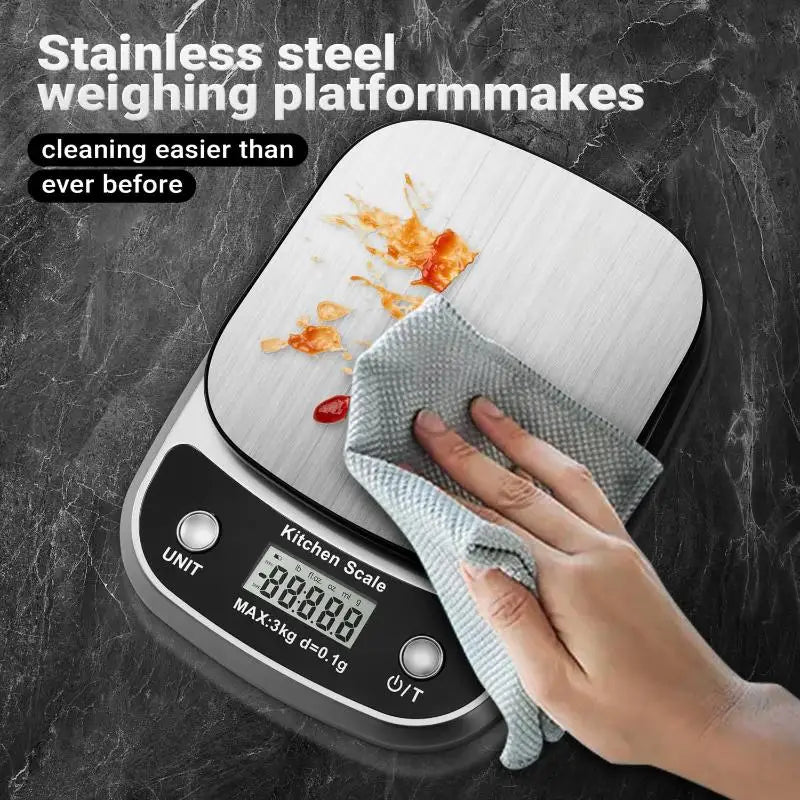 SXH 1PC Electronic Weighing Scale For Food Mini Timbangan Weighing Scale Kitchen Scale Digital Oasis Select