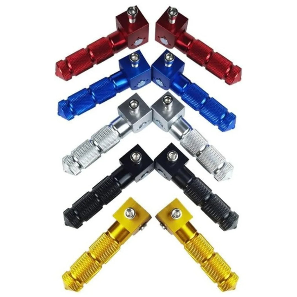 Modified motorcycle, scooter, electric bike accessories, aluminum alloy CNC middle folding pedal, front and rear pedals Oasis Select