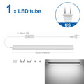 15W T5 LED Tube Light 50cm, Energy-Saving 50%, No Flicker, 3 Colors, Instant On, for Home/Office/Shop, 50K Hours Long Life Oasis Select White US Plug