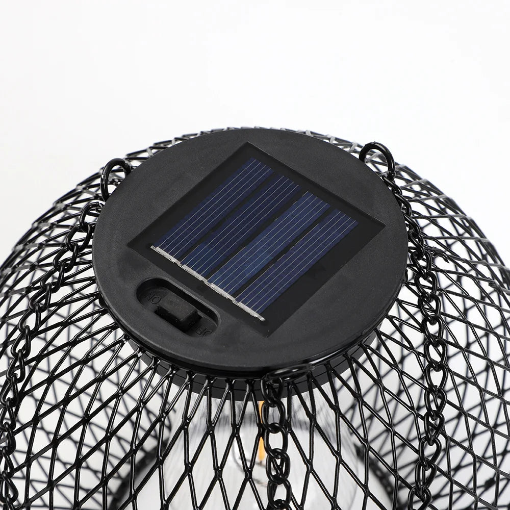 Solar Ironwork Lamps, Vintage Chandeliers, Outdoor Courtyard Decorations, and Hollow Lamps Are Extremely Bright Oasis Select