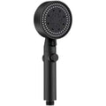This multi-functional, height-adjustable shower head features 5 modes, adjustable water flow, and a one-touch stop function. Oasis Select Black