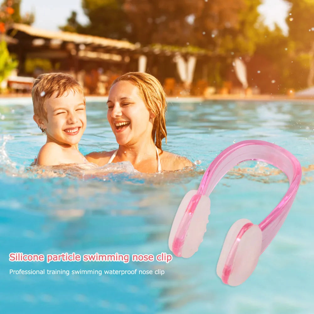Unisex Swimming Nose Clip Swimming Nose Clip Reusable Environmental Soft Silicone Nose Clip Swim Nose Clip Nose Protector Oasis Select