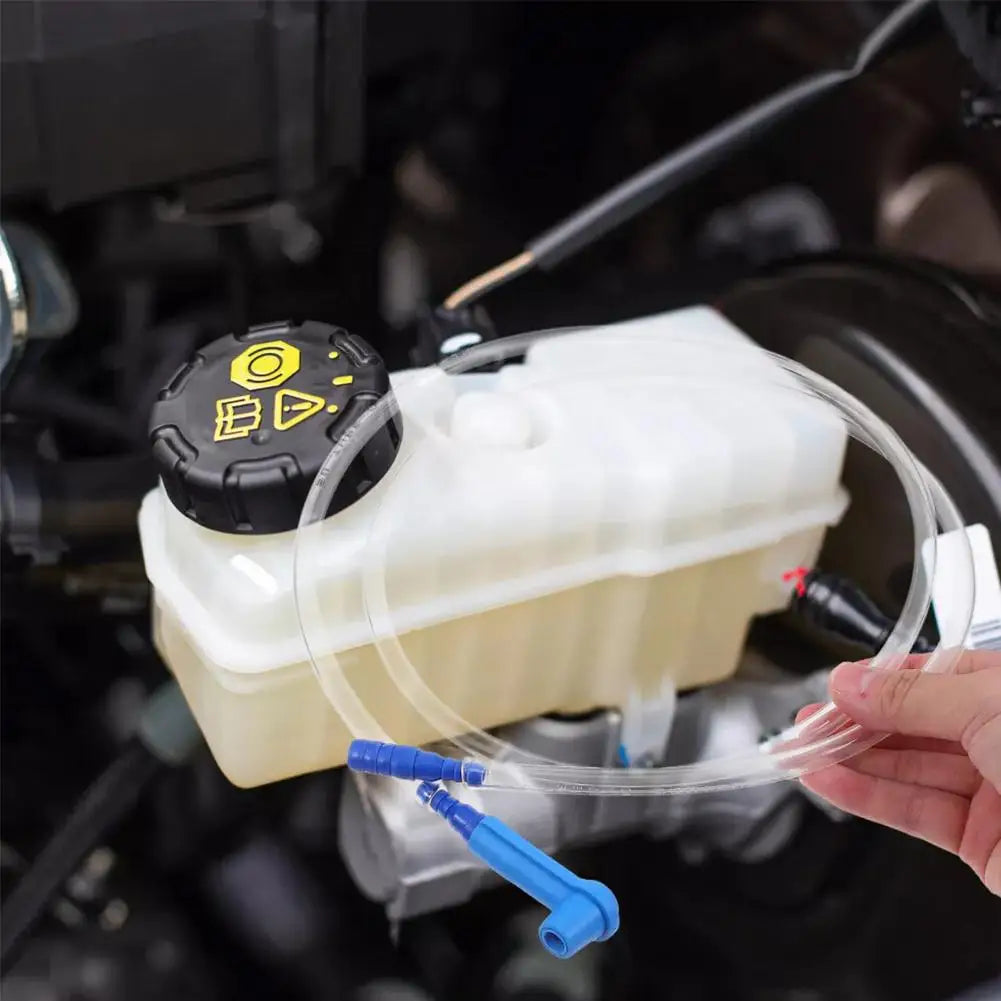 Car Brake Fluid Oil Exchange Pump with 50cm Oil Pumping Hose Empty Drained Oil Bleeder Auto Brake Oilling Connector Oil Filling Oasis Select