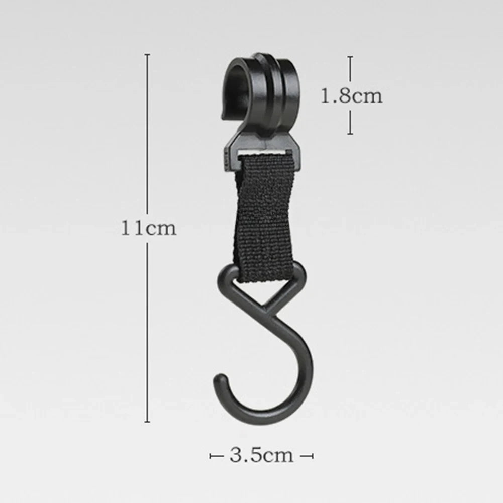 5/10pcs Outdoor Camping Moveable Organizer Hooks Detachable S-Shaped Hooks Hanging Storage Rack Multifunctional Outdoor Tools Oasis Select