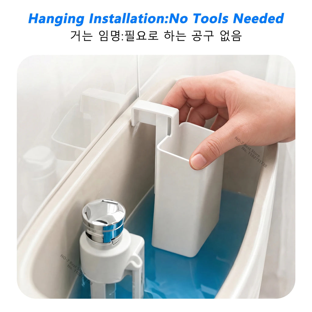 Hanging Slow-Release Toilet Cleaner Dispenser, Toilet Tank Replacement Part for Toilet Bowl Cleaning & Extends Cleaning Oasis Select
