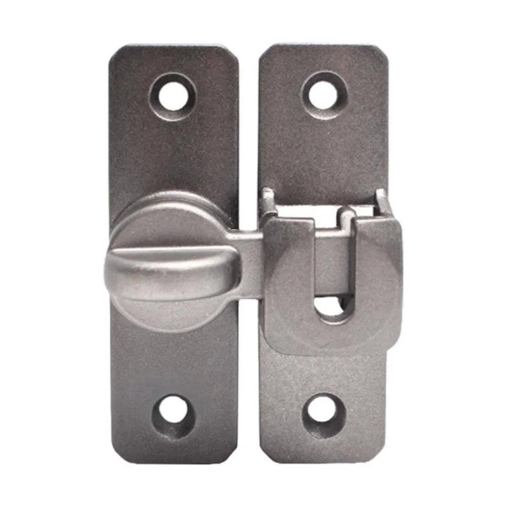 Aluminum Sliding Door Flip Latch Lock | No-Drill Security Bolt