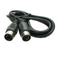 MIDI DIN 5PIN Male to Male Cable MIDI 5 Pin DIN Plug to 5 Pin DIN Audio Extension Male Cable din-5pin M/M Cable Adapter Oasis Select --1m