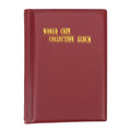 120 pieces Coins Album Multi-kinetic PVC Banknotes Coin Collection Book For Collectors Badge Collect Accessories Oasis Select Red