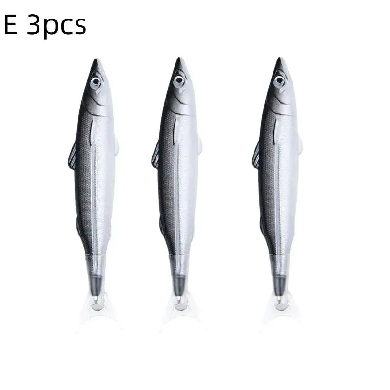 Realistic Fish Pattern Gel Pen 1/3/5Pcs Cute Novelty Stationery for Students School Office Daily Writing Oasis Select 3pcs