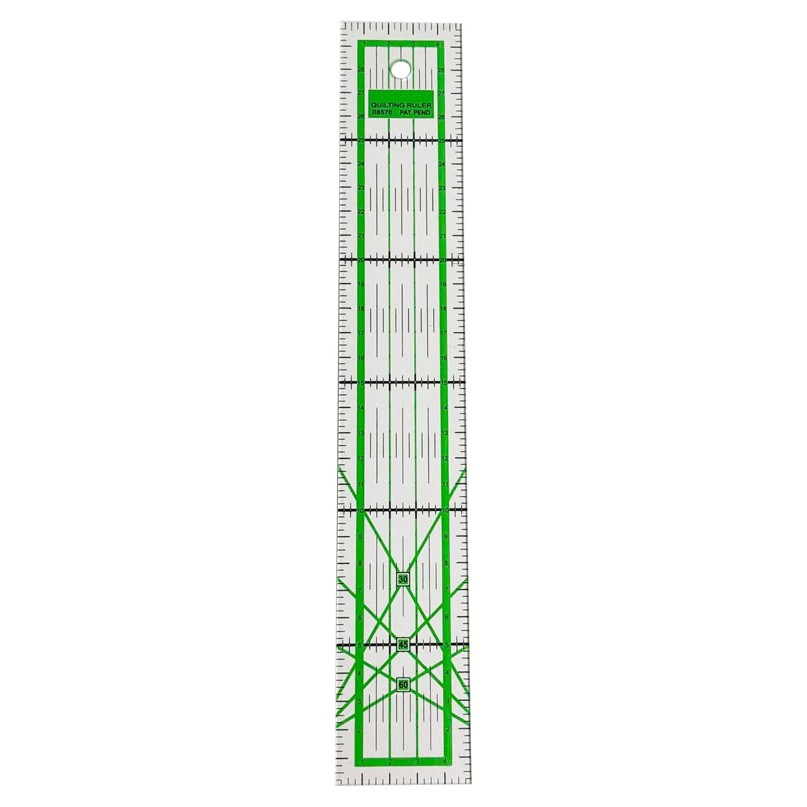 Acrylic Drawing Ruler Double Color Sewing Measuring Patchwork Yardstick Ruler Supplies Household Woodworking Products Oasis Select 5x30cm China Mainland