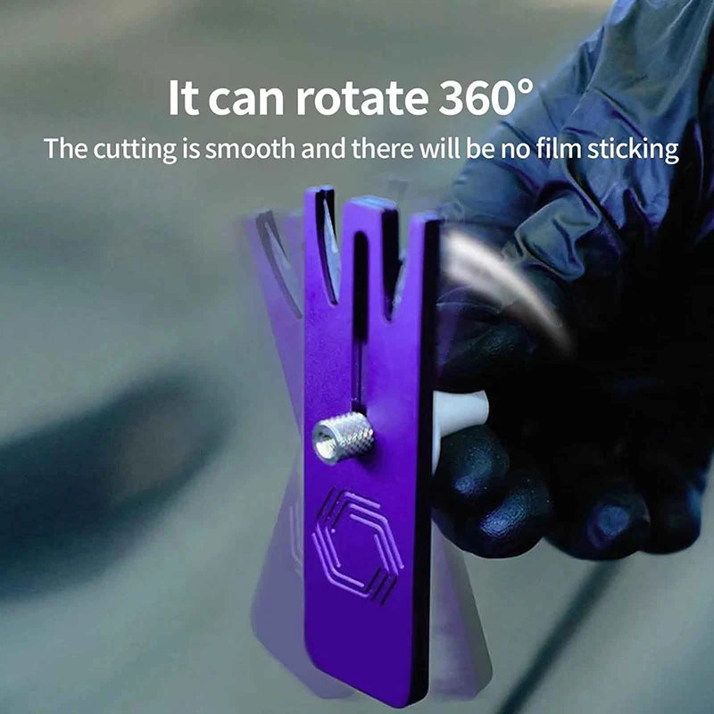 Advanced Cutting Tool for Car Vinyl Film, Window Film and Secure Handmade Paper Crafting Scissors. Oasis Select