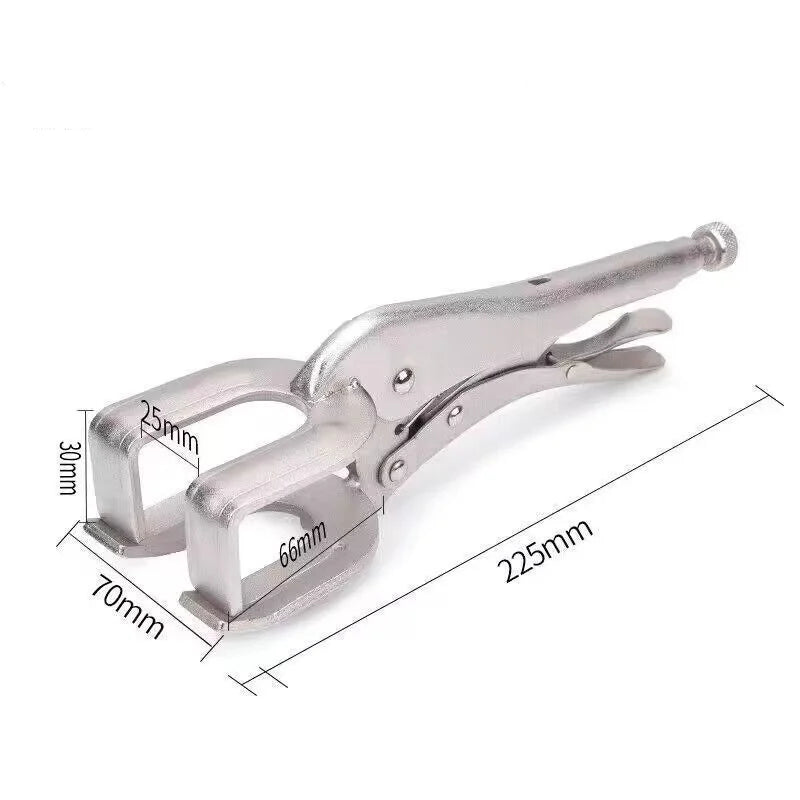 JUSTINLAU Multifunctional Ushaped Welding Pliers with High Hardness Universal Adjustable Manual Hardware Tool Round Mouth Pliers Oasis Select 1Pc