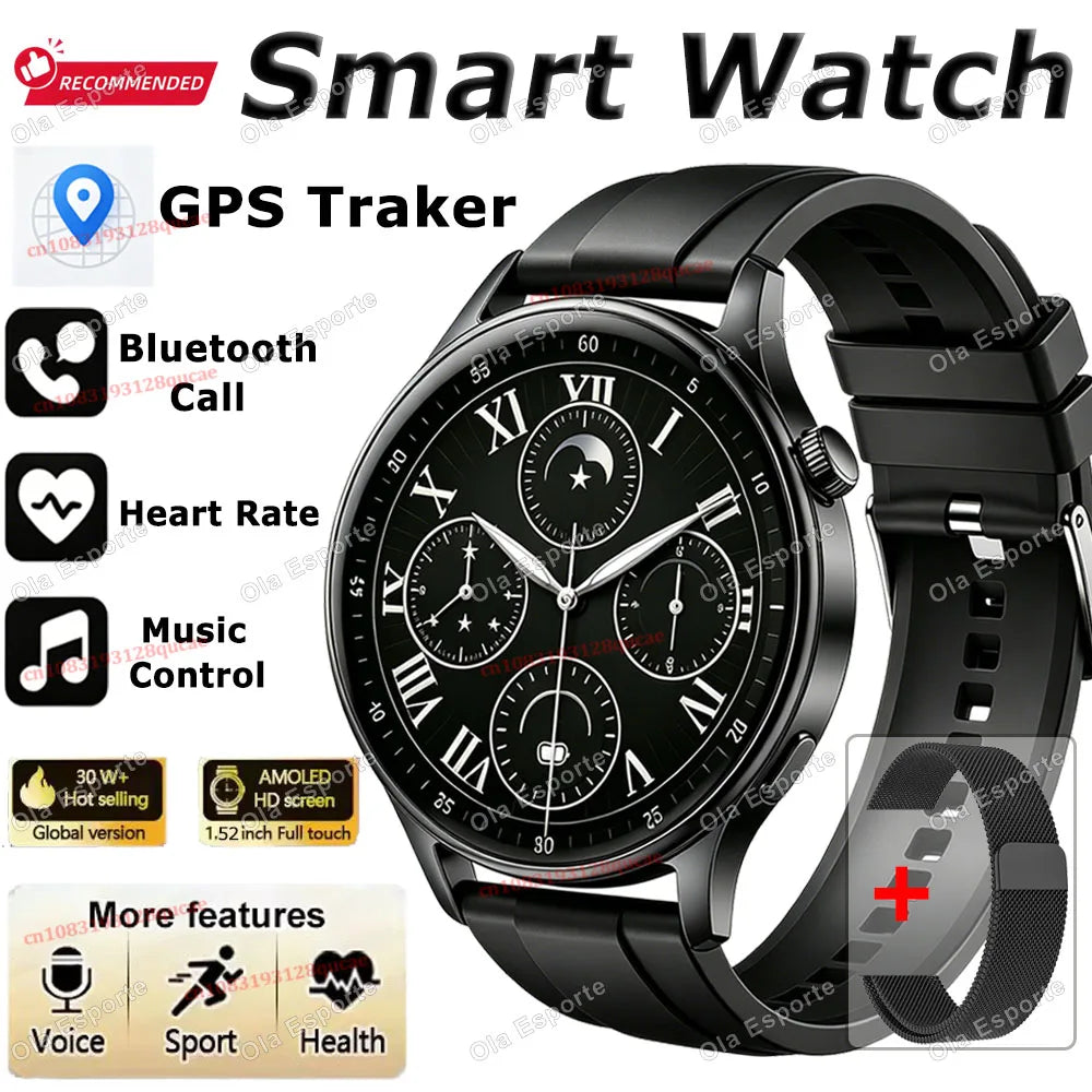Men's Bluetooth Smartwatch HW12 – Fitness, Calling & IP68