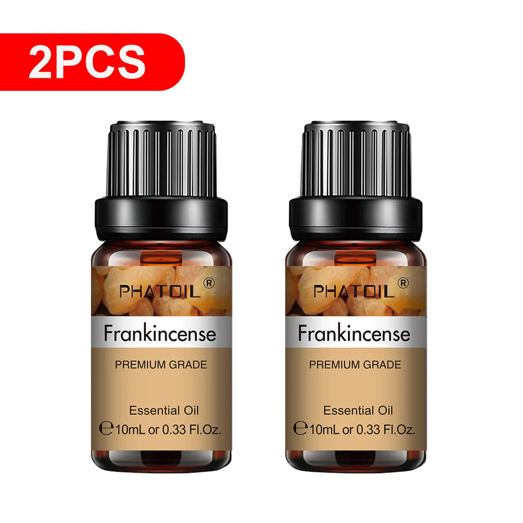 PHATOIL 10ml Pure Natural Essential Oils for Diffuser & Aromatherapy