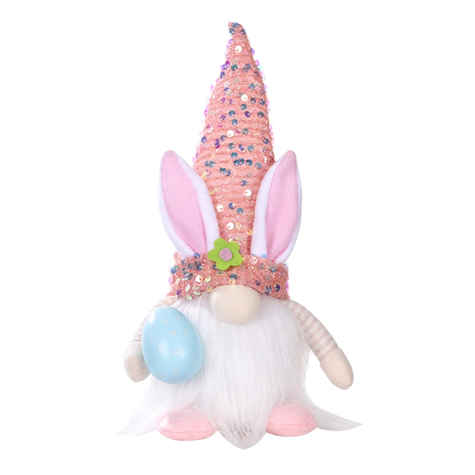 Easter Bunny Plush Figurine – Spring Home & Garden Decor Easter Bunny Figurine Oasis Select F One Size