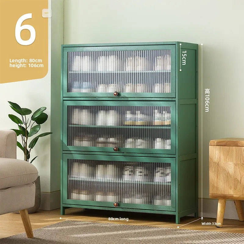 Shoe rack Multi-layer storage shelf Household simple door entry balcony Indoor large-capacity dust-proof shoe cabinet Oasis Select Seven floors 80 long