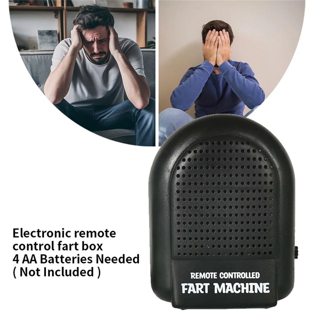 Electronic Fart Sound Machine Remote Control Prank Noise Maker RC Farting Box For Trick Spoof Gifts For Christmas Funny Presents Oasis Select