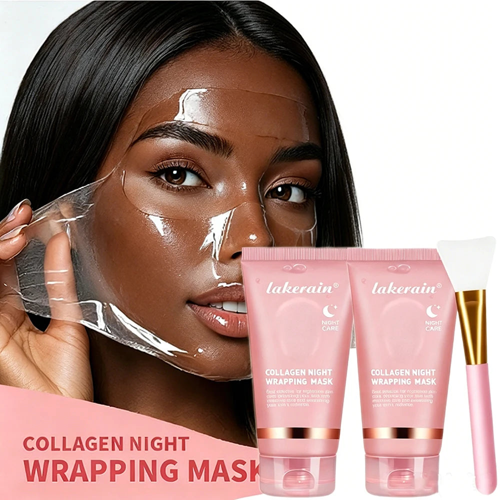 Turmeric Collagen Peel-Off Night Mask Duo | Glow & Firm