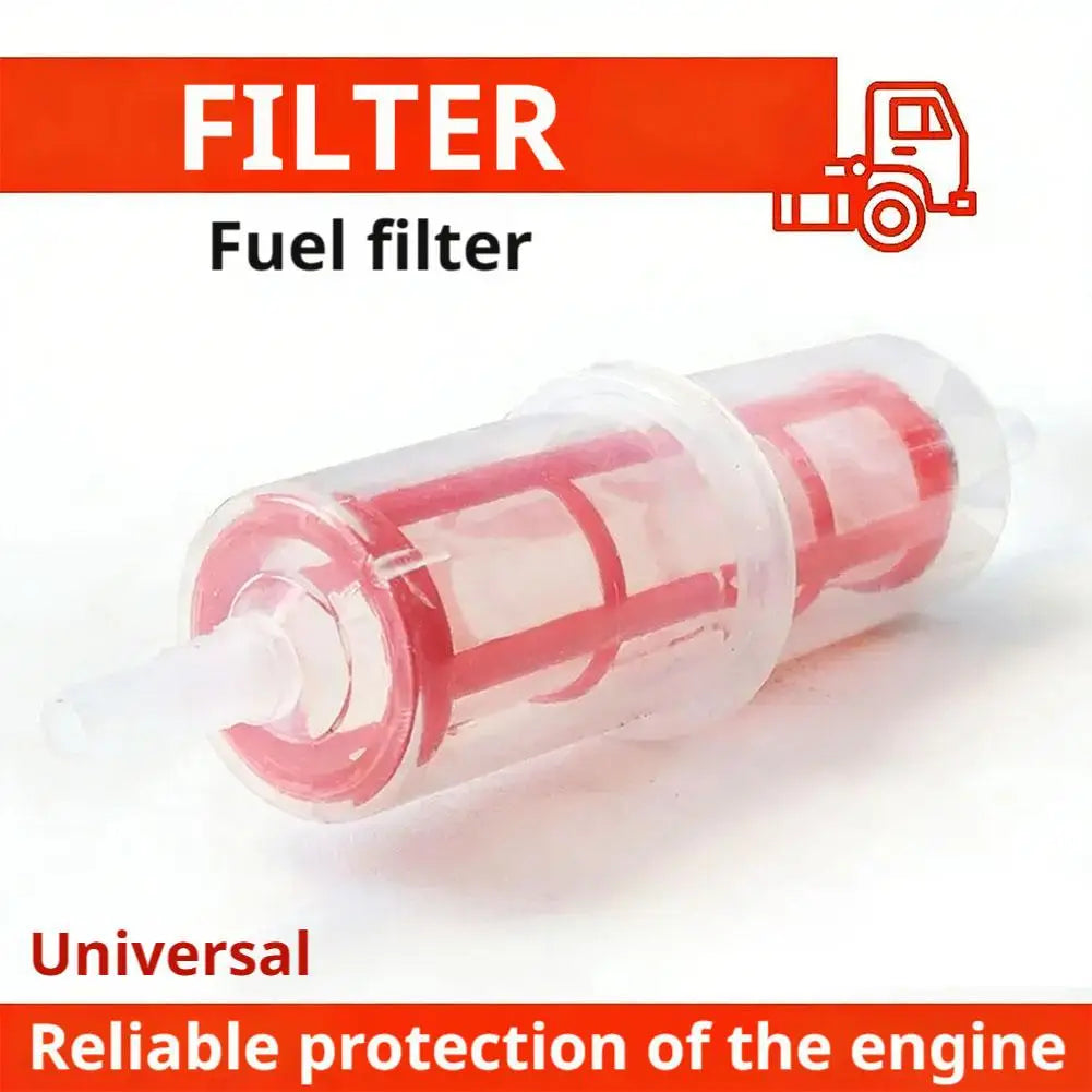 Universal Large Inline Diesel Fuel Filter for 8mm - 10mm Pipe Hose Effectively Filters Out solid impurities in Fuel Oasis Select