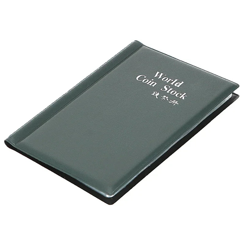 For Collector Coin Holder Albums Mini Penny Coin Storage Bag Collecting Money Organizer 120 Pockets Coins Collection Album Book Oasis Select