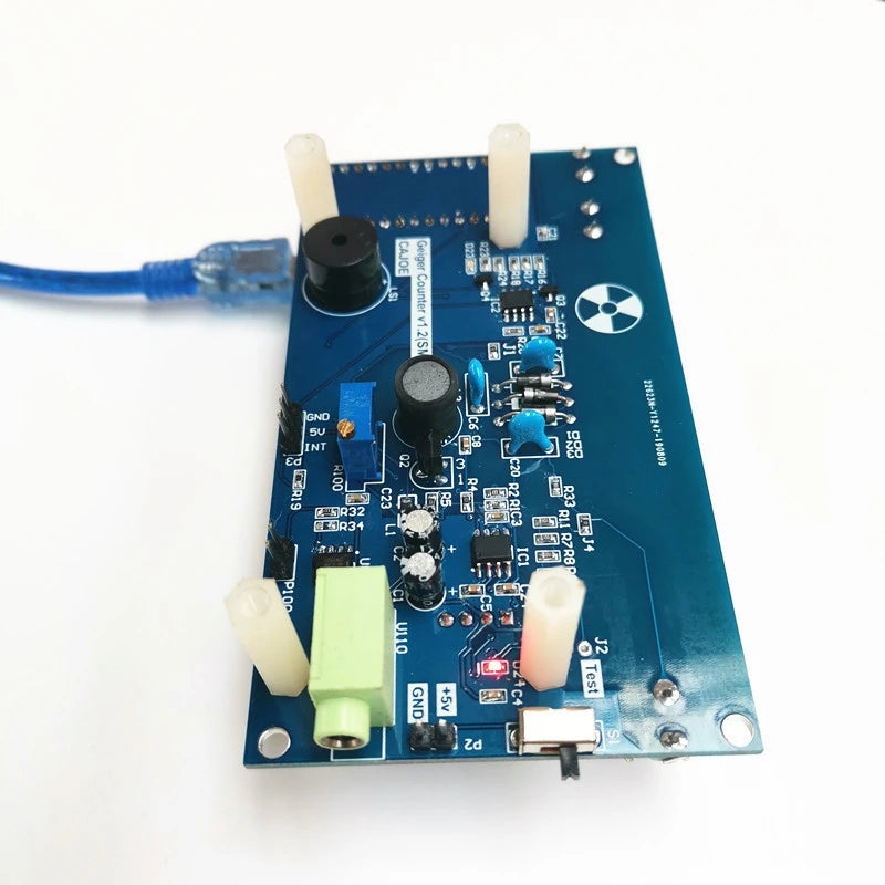LIKE WISH Geiger Counter Kit Module Nuclear Radiation Detector With Display Radiation Dosimeter Electromagnetic Radiation Detect Oasis Select