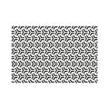 Honeycomb Matte Black Car Window Vinyl Sticker 75×50CM