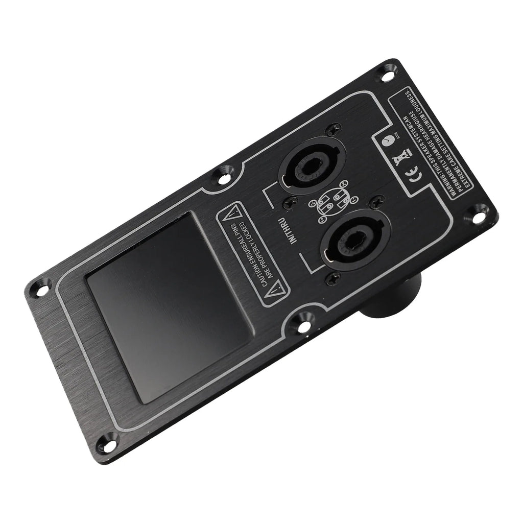 Aluminum Plate Socket Junction Box Back Panel High-quality Material Long-lasting Use Multiple Connections Sturdy Construction Oasis Select