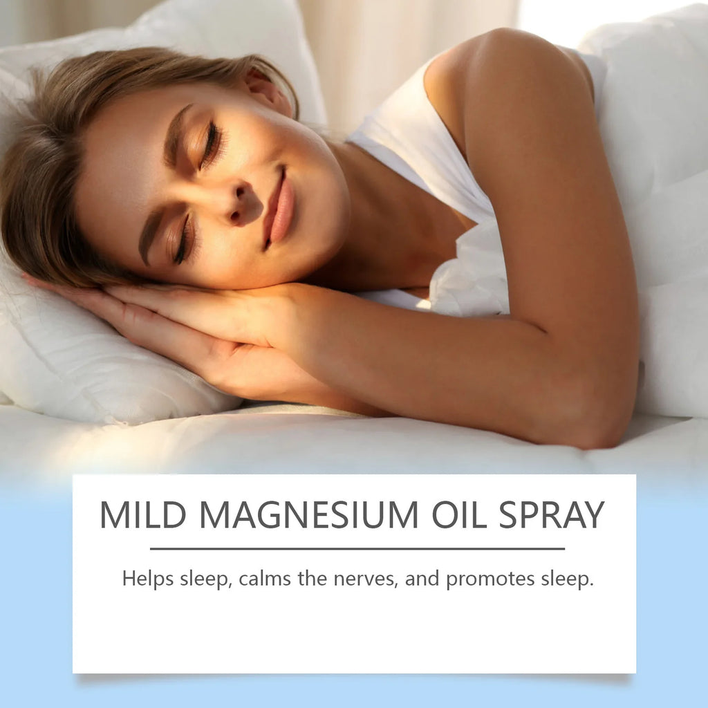 Organic Magnesium Oil Spray – Sleep, Calm & Muscle Relief Magnesium Body Spray Oasis Select