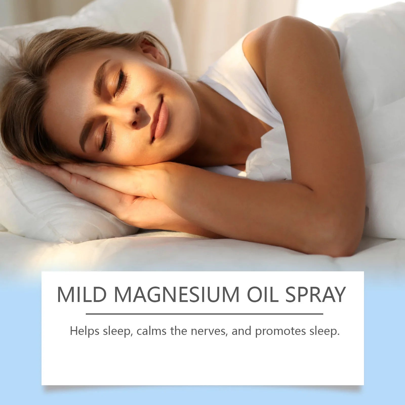 Organic Magnesium Oil Spray – Sleep, Calm & Muscle Relief Magnesium Body Spray Oasis Select