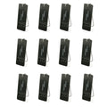 3/6/12 PCS Emergency Whistle – Loud Shrill Survival Whistle for Hiking, Self-Defense & Rescue | Flat Keychain Safety Alert Oasis Select 12pcs