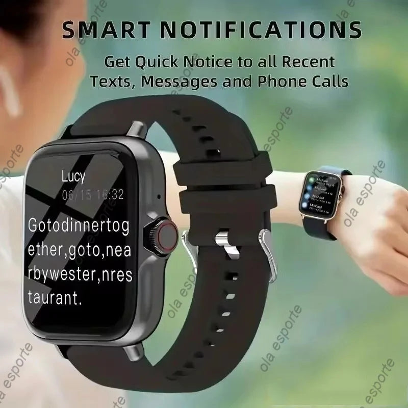 Ola Esporte Smart Watch – Bluetooth Calls & Fitness Tracker