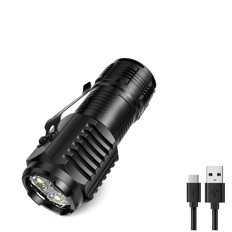 KDULIT 5 LED Rechargeable Headlamp | 18650 Battery & Waterproof