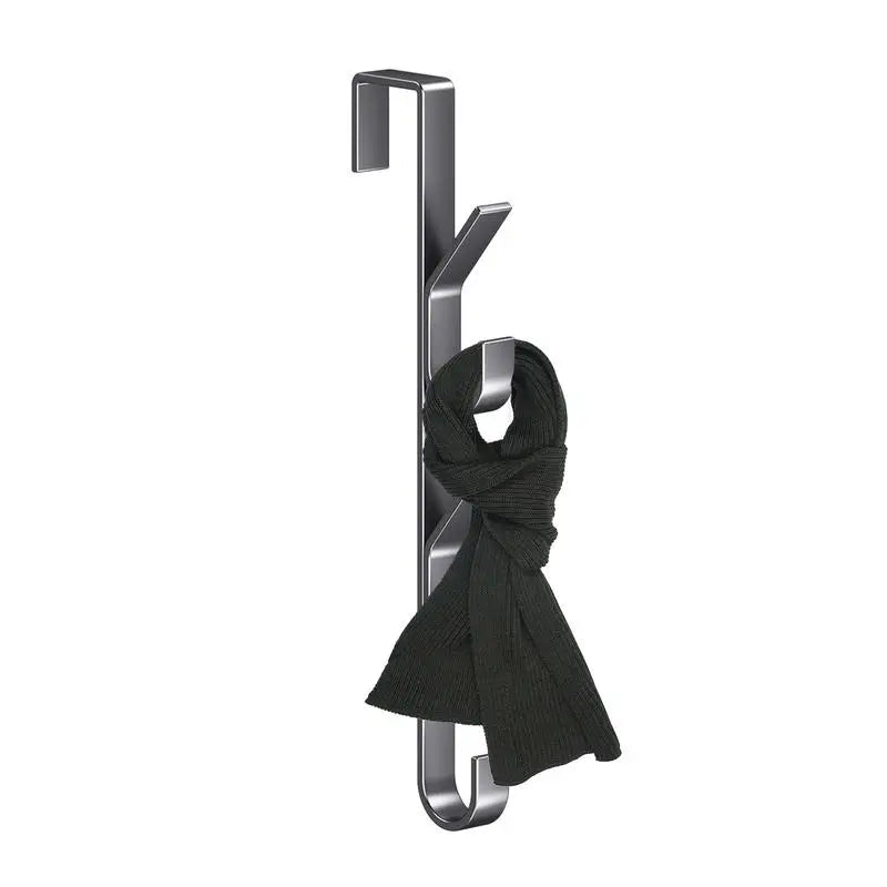 Door Hanger Clothes Hanging Carbon Steel Sturdy Over The Door Hooks Versatile Clothes Hanger Home Storage Organization Hooks Oasis Select