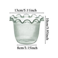 Decorative Vases for Home Decor Water Plant Vase Hydroponic Planter PET Vase transparent Water Plant Vase Hydroponic Planter Oasis Select Green
