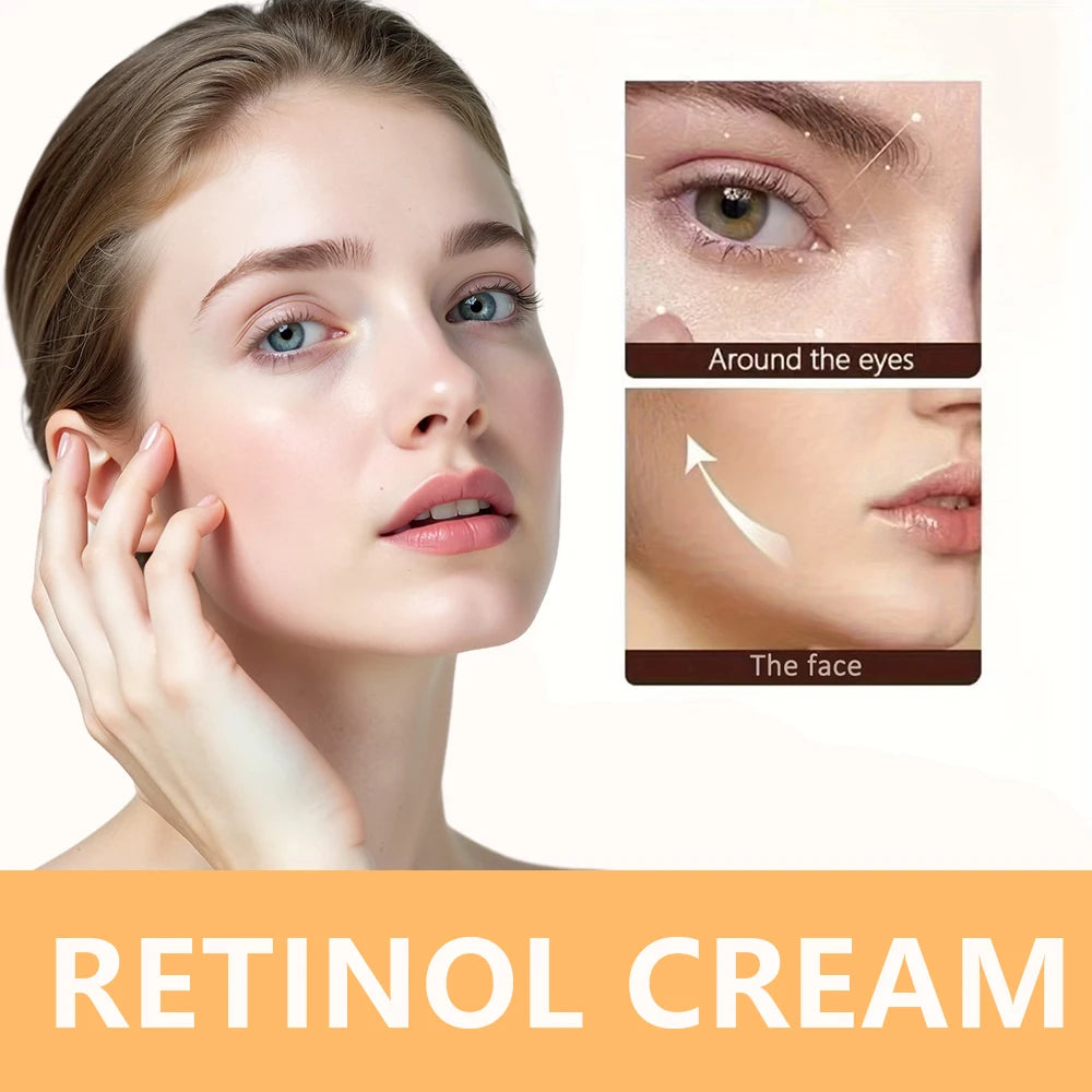 Retinol & Collagen Face Cream – Shea Butter, Vitamin E & Hyaluronate