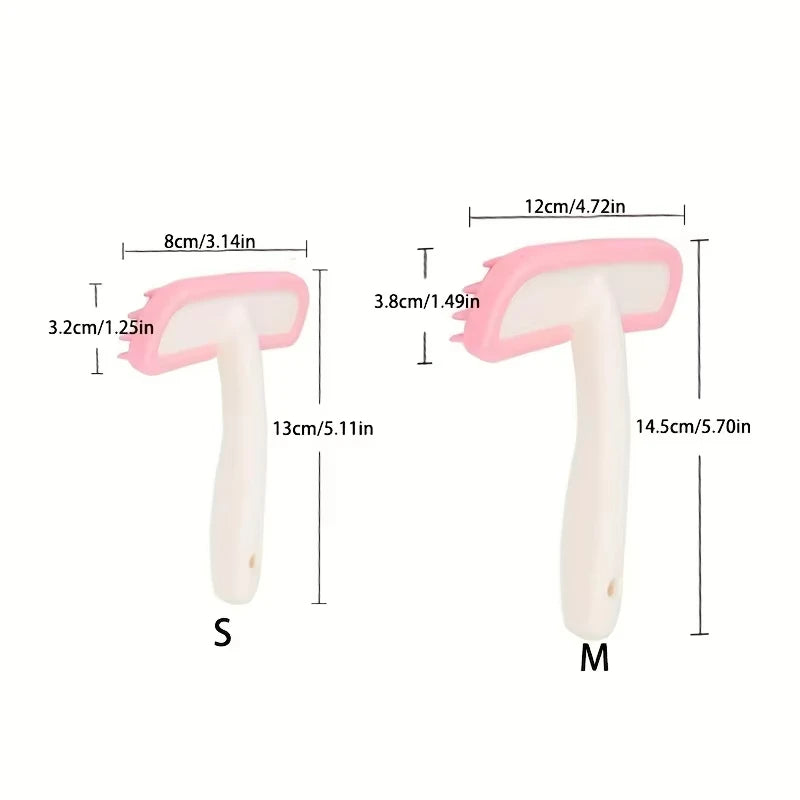 1Pc Detachable Rabbit Massage Hair Removal Comb For Rabbit,Chinchilla,Cat And Groundhog,Hair Grooming Supplies Pet Brush Oasis Select