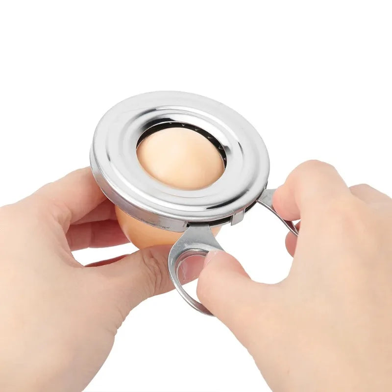 Egg Topper Cutter Quick Egg Shell Remover Tool for Breakfast Making and Household Kitchen Use Stainless Steel Egg Opener Oasis Select