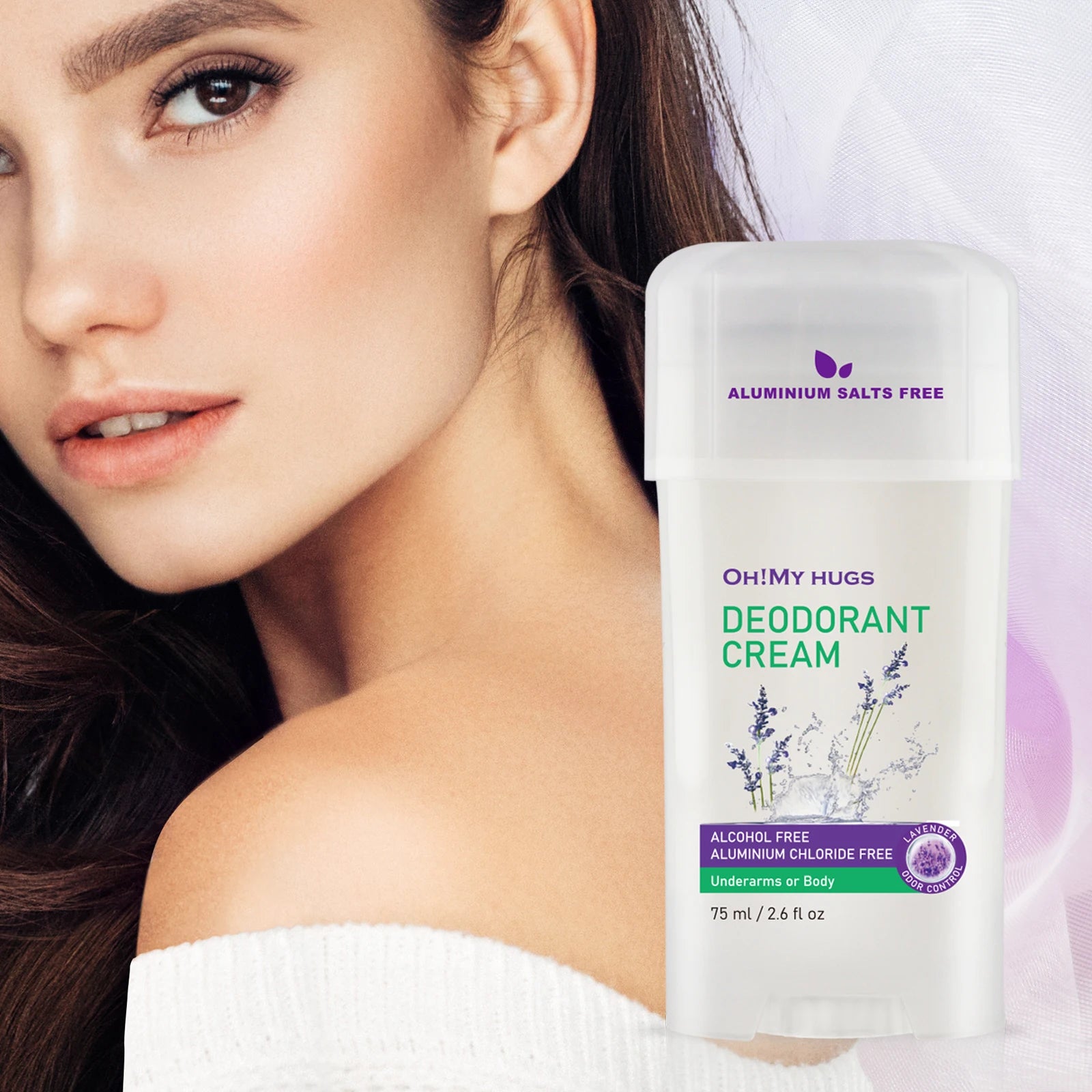 YURHERSU Lavender Deodorant Cream – Unisex All-Day Freshness Deodorant Cream Oasis Select Default Title