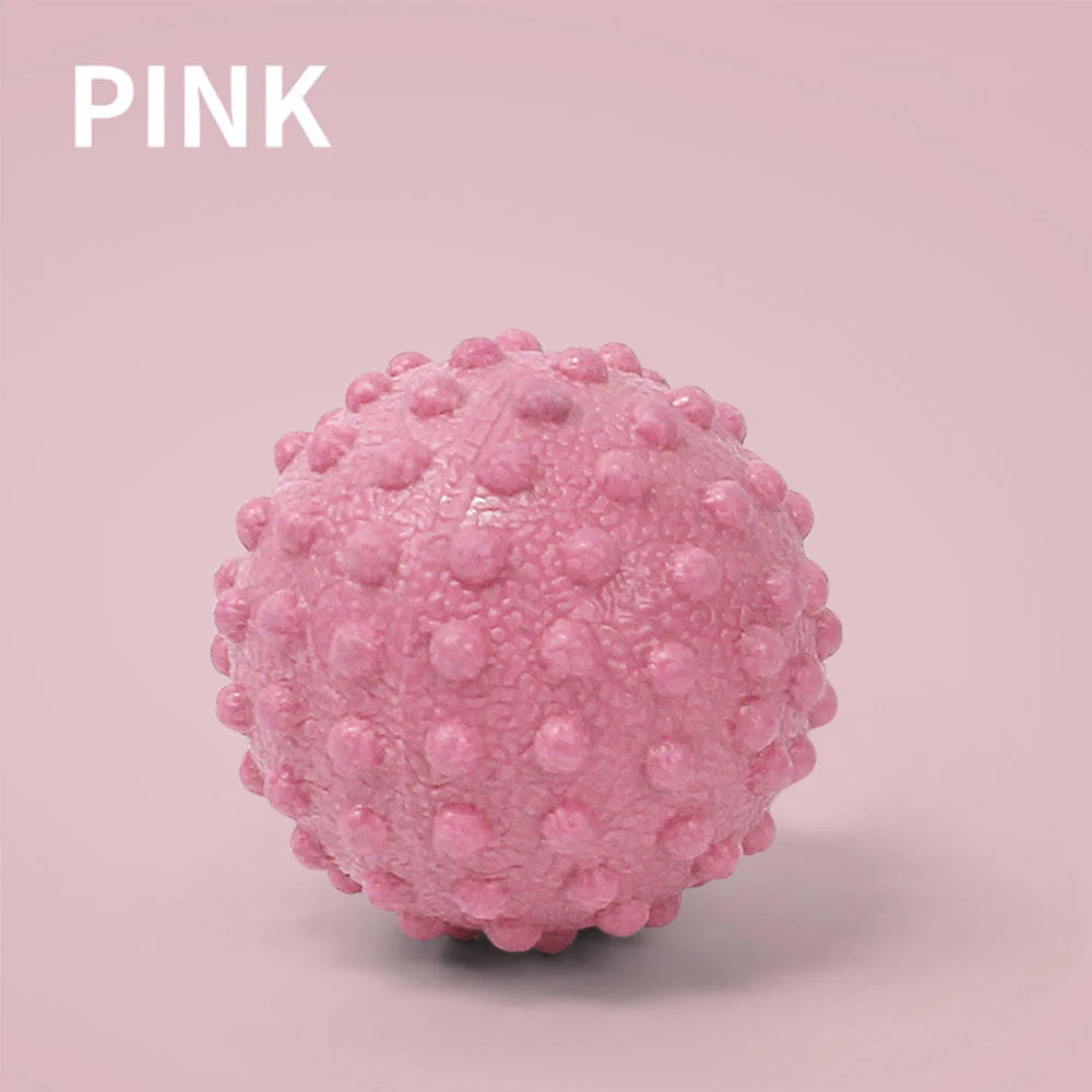 Fascia Ball Foot Plantar Fascia Relaxation Massage Ball Posture Correction for Yoga Fitness, Pilates, Running Muscle Massage Oasis Select Pink