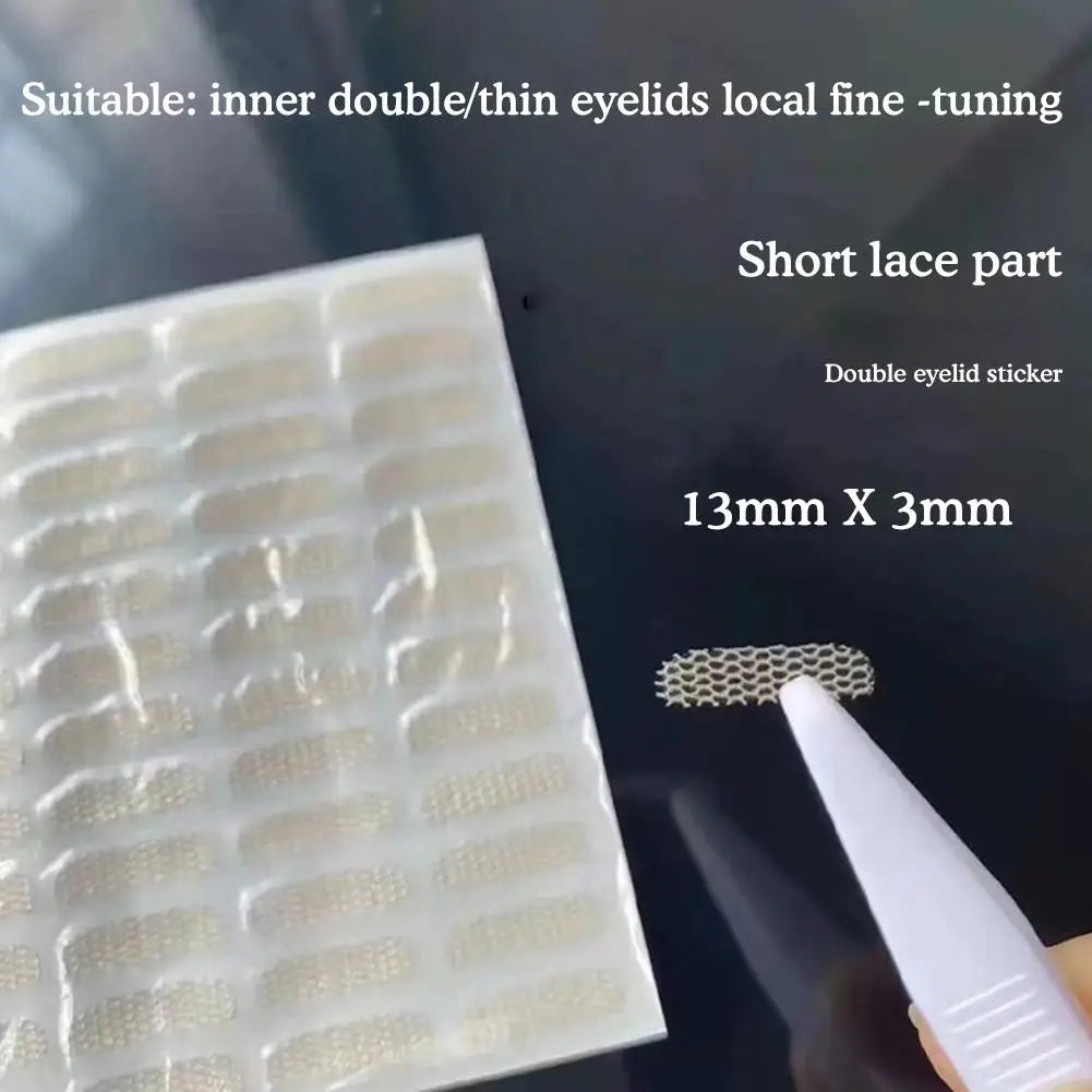 Invisible Double Eyelid Tape – Mesh Lace Lift Stickers Eyelid Lift Tape Oasis Select