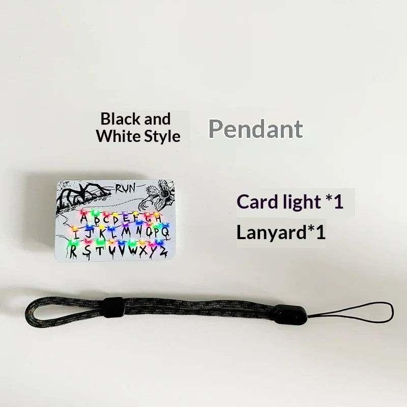 Upside Down LED Car Ornament Glowing Keychain | Auto Decor