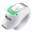 Headset With Microphone Bluetooth 5.3 Ear Clip Headphone TWS Wireless Earphone Single In-Ear HD HiFi Stereo Touch Control Sports Oasis Select White