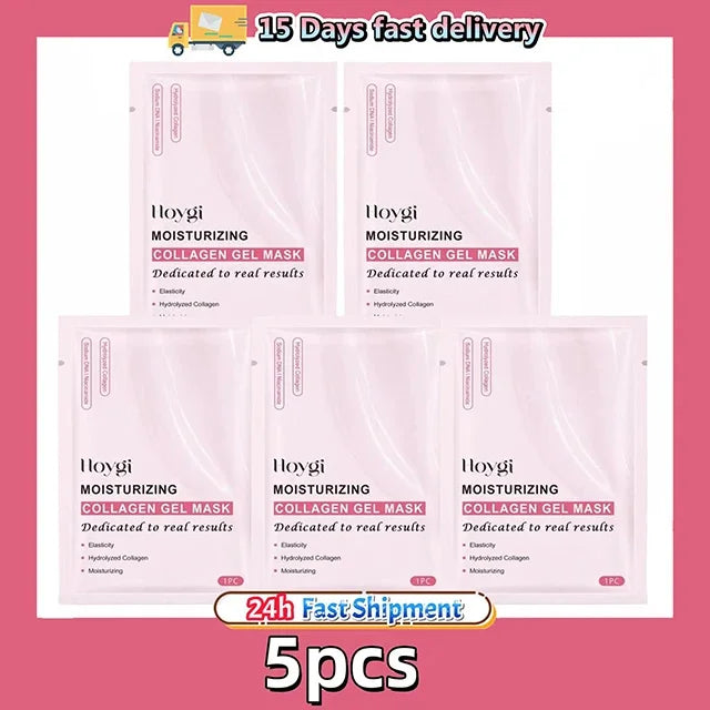 Pink Bio Collagen Hydrogel Face Mask – Salmon PDRN & Hyaluronic