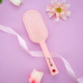 Mini Air Cushion Detangling Hairbrush – Anti-Static Massage Comb Hair Detangling Brush Oasis Select YF9321-pink-01