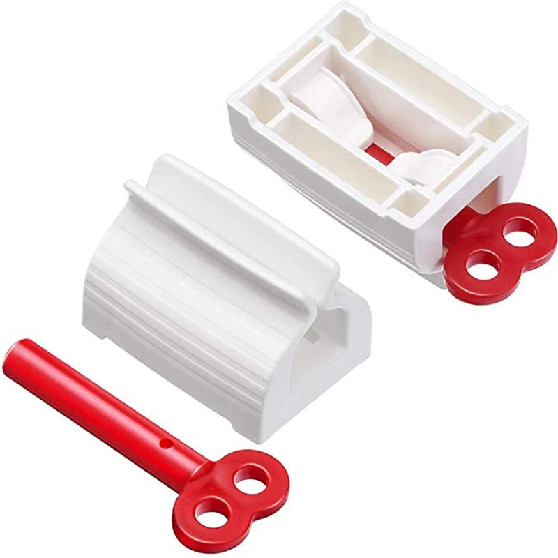 1/2Pcs Toothpaste Squeezer Portable Manual Squeeze With Rolling Tube Facial Cleanser Dispenser Holder Home Bathroom Accessories Oasis Select