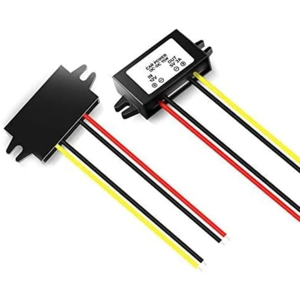 DC/DC 12V To 5V 3A 15W Step Down Converter Module Buck Voltage Reducer Power Supply For LED Car Display GPS Navigation MP3 MP4 Oasis Select