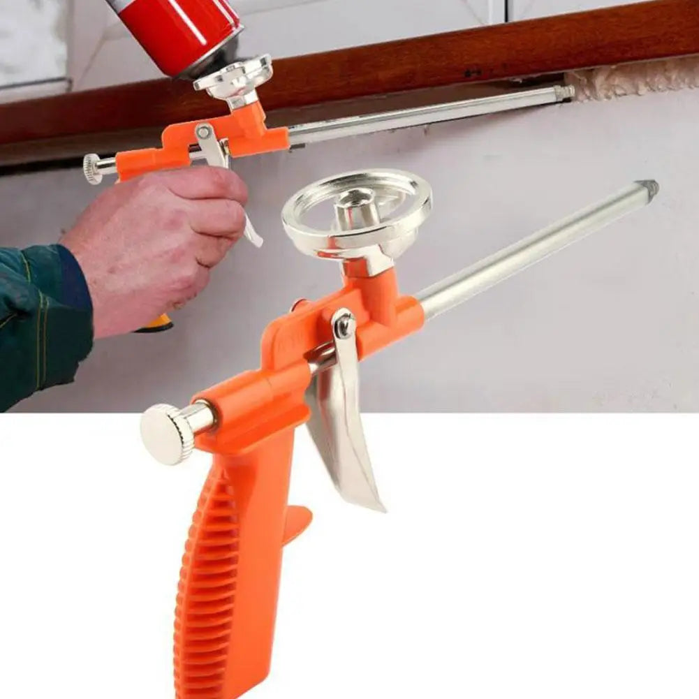Expanding Foam Spray Gun – Metal Polyurethane Caulking Tool Foam Applicator Gun Oasis Select