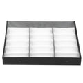 18-Slot Eyeglass & Sunglass Storage Display Case Organizer