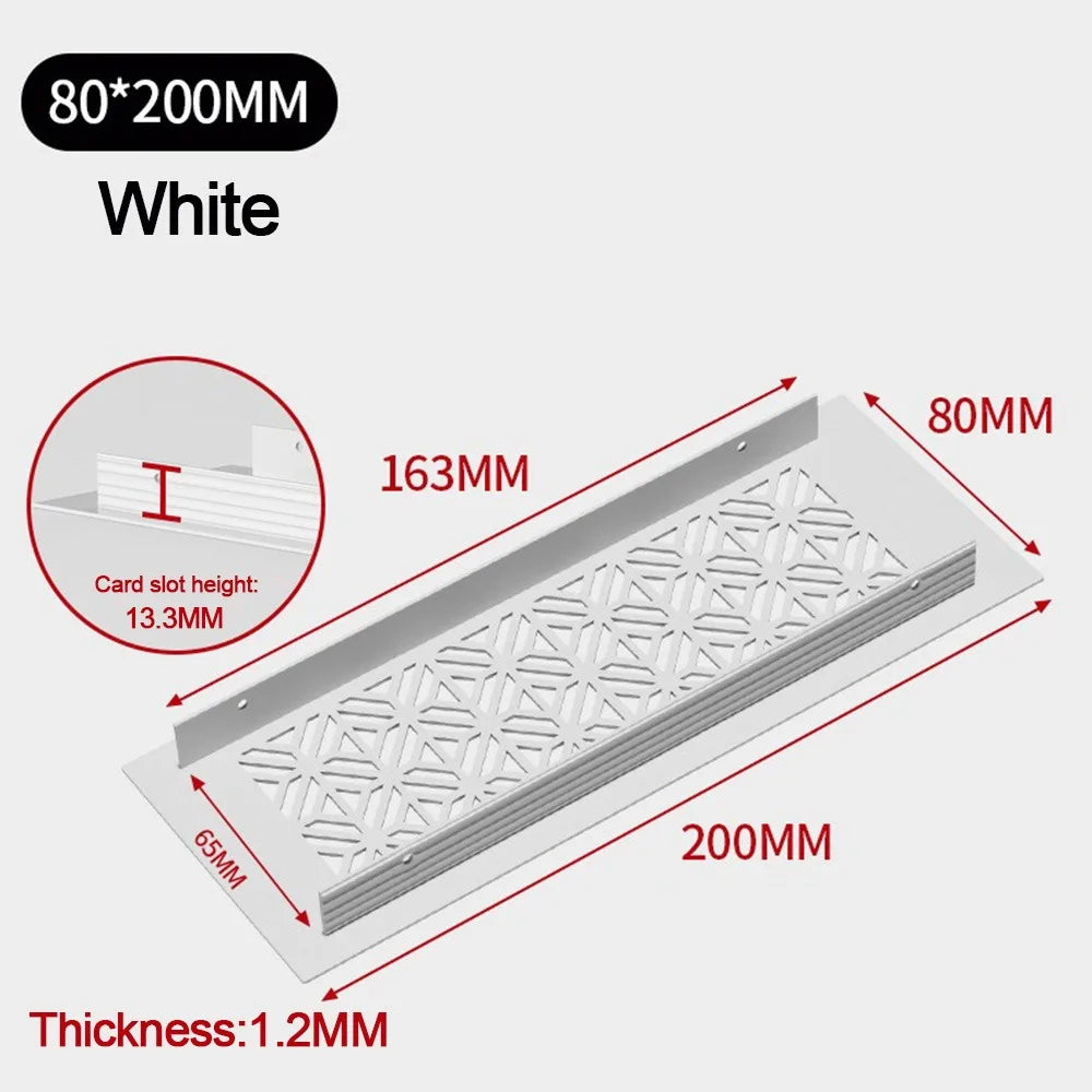 Aluminum Louver Air Vent Grille Cover 50/80mm – Cabinet & Wardrobe