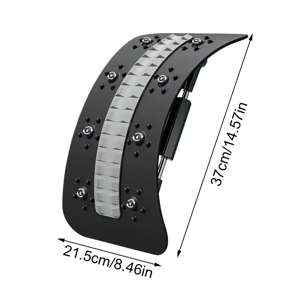 Back Stretcher Waist Support Relieving Board Adjustable Back Stretcher Massager Back Stretcher forBack Pain Relief Cracker Board Oasis Select